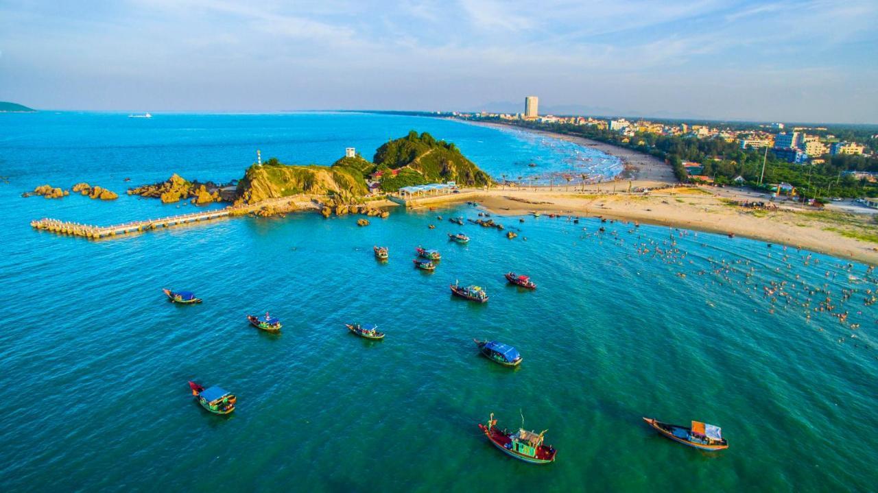 Phu Vinh Hotel Cửa Lô Bagian luar foto